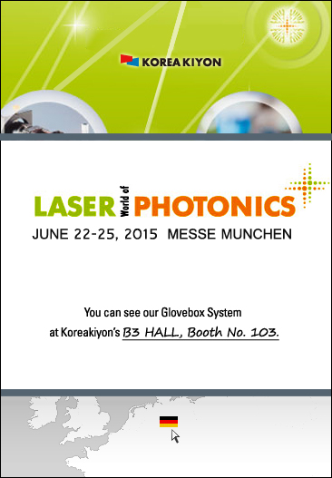 LASER World of フォトニクス 2015 (ドイツ、ミュンヘン)